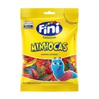 Bala de Gelatina Fini Minhocas 90g